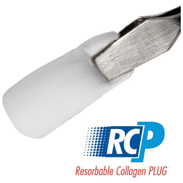 Resorbeerbaar Collageen Plug/Foam/Tape - Plug 1 cm x 2 cm RCP