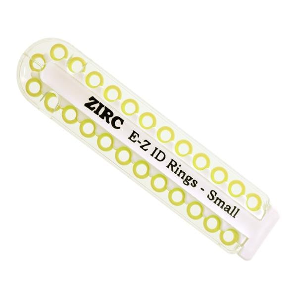 E-Z ID markeringsringen Small  3 mm - enkelverpakking - Neon geel 70Z100O