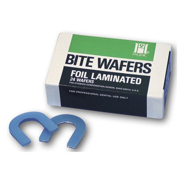 Hygenic Bite Wafers - Blauw, 24 stuks