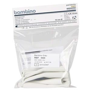 Afzuigcanules Bambino Colore - Grijs, 30 stuks