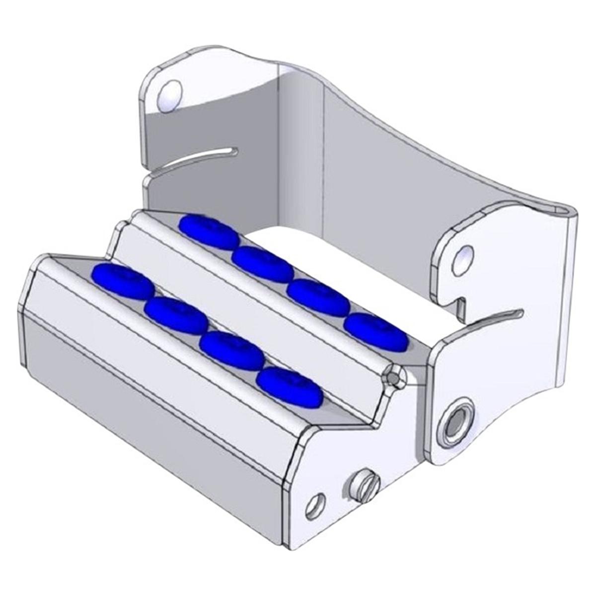 Borenstandaard Ergo Plug - 8 gaten, blauw