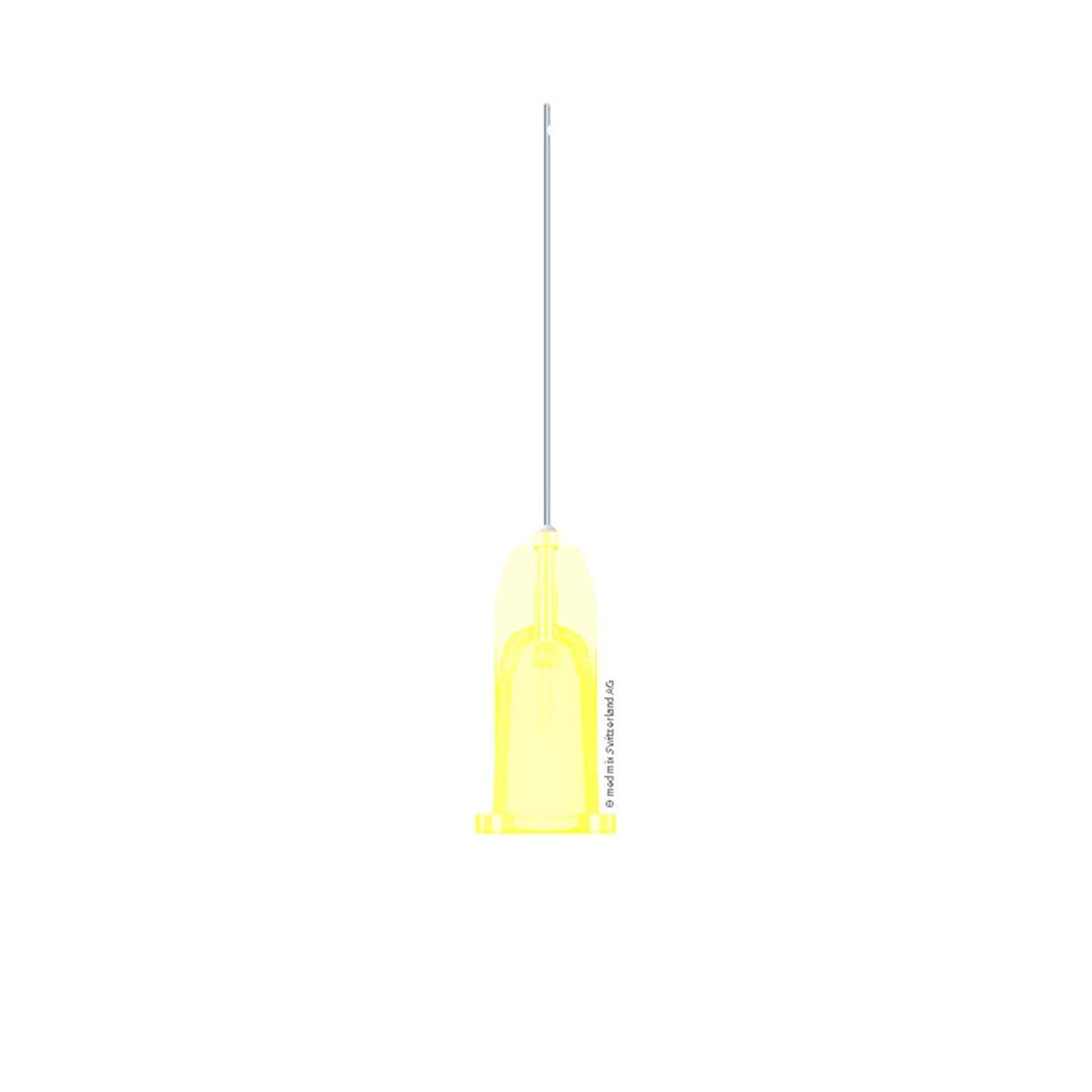 Transcodent Endo Irrigation Needles (1-zijdig) - Geel - 30G, 0,3 x 25 mm, 25 stuks