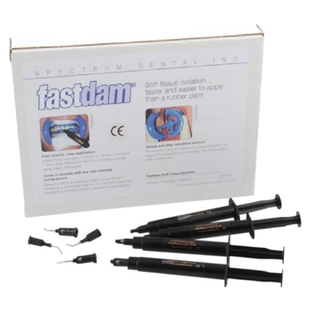 Fastdam isolatiemateriaal - Spuitjes, 4 x 1,3 ml