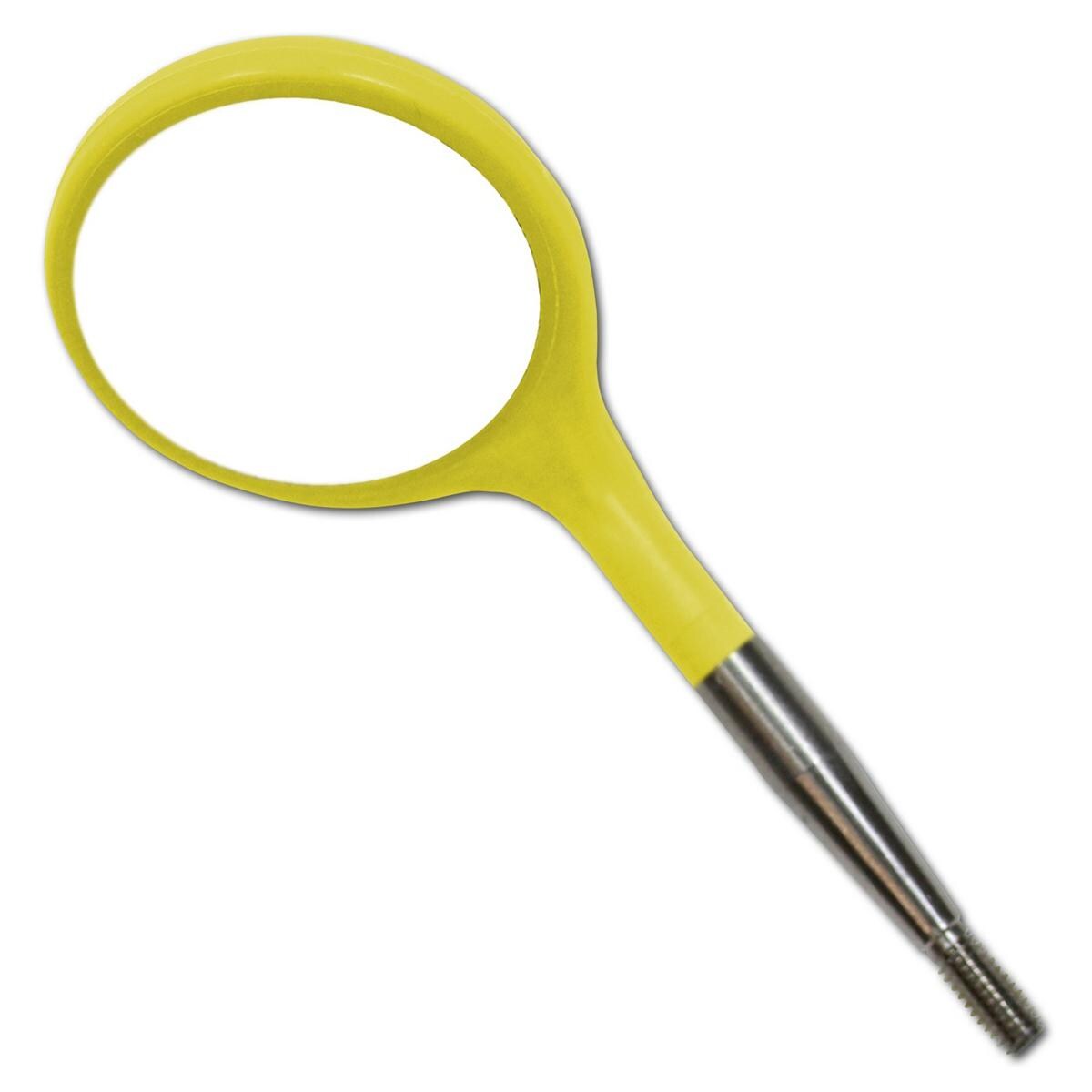 Crystal HD mondspiegel - plastic head - #4 neongeel 50Z392O