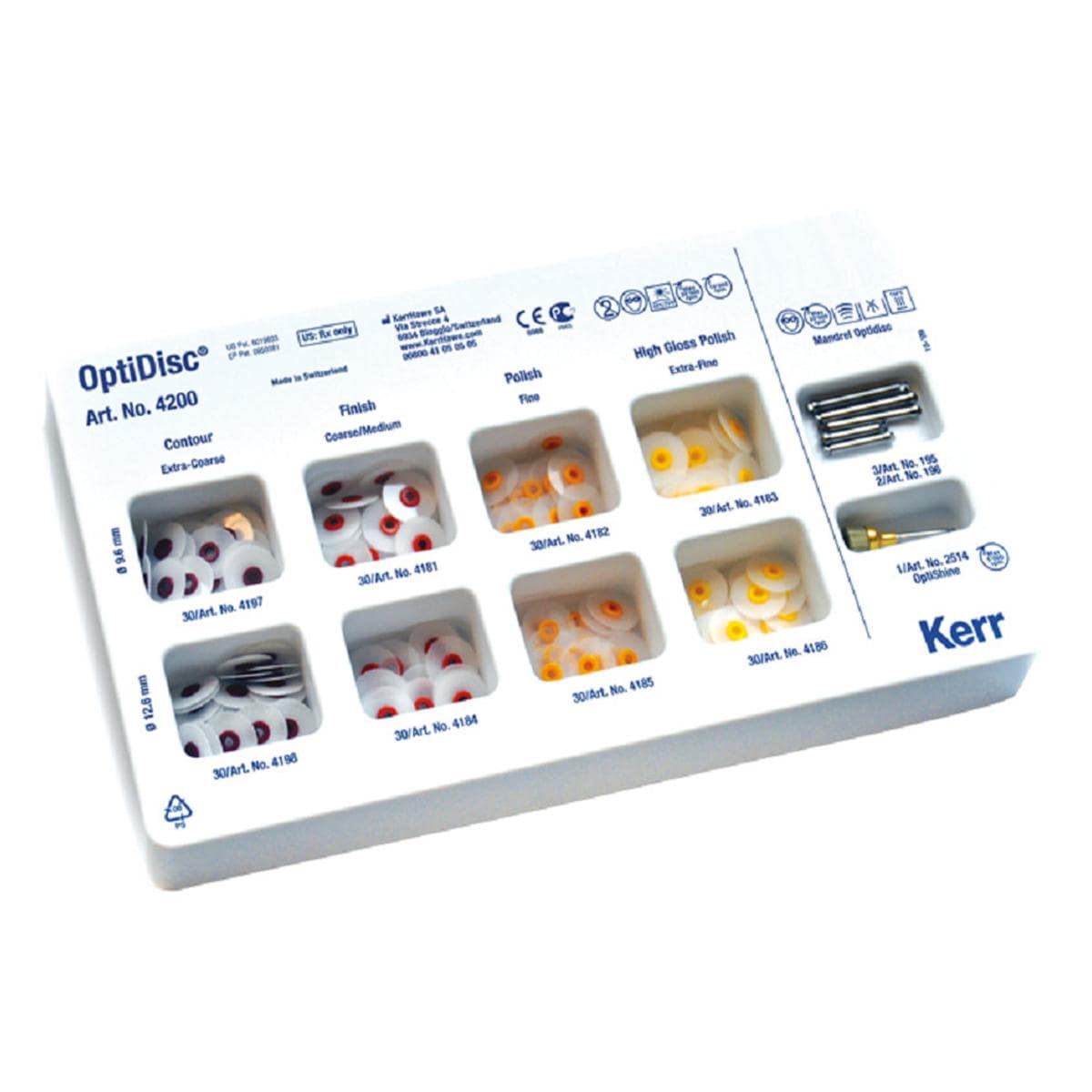OptiDisc Kit Assortiment - nr. 4200