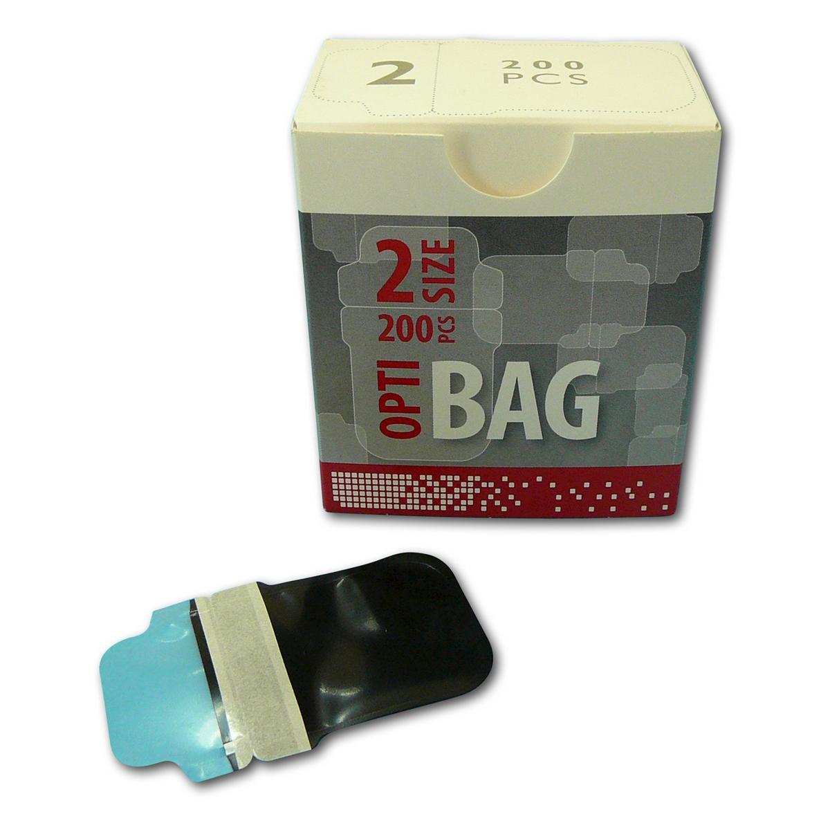 Digora Optibag - hygienehoesjes - Size 2 (3,1 x 4,1 cm), 200 stuks