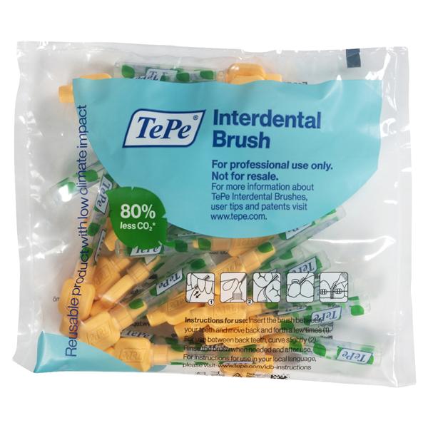 Tepe Interdentale ragers extra soft - multipack - Lichtoranje - xxx-fijn,  0,45 mm, 25 stuks
