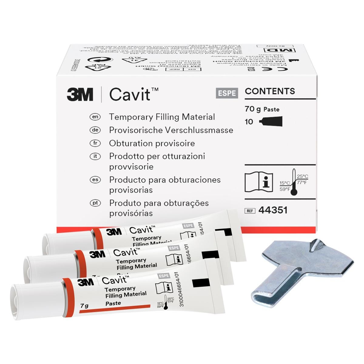Cavit tubes - Rood