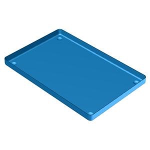 Aluminium Tray - 28 x 18 cm, blauw