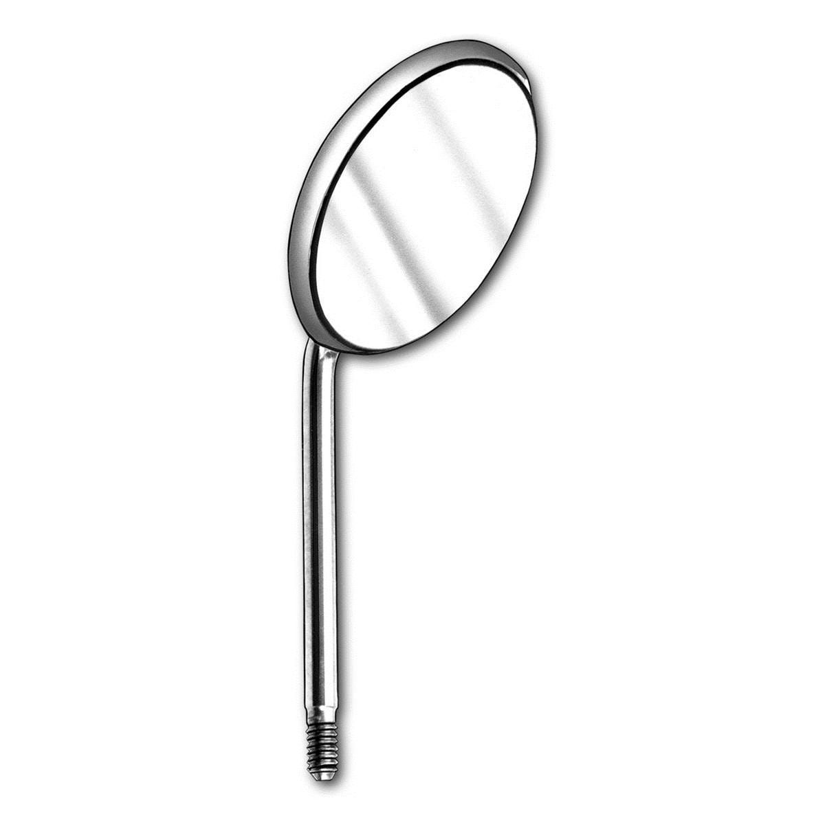 Mondspiegels Rhodium - ø 22 mm, 478/4