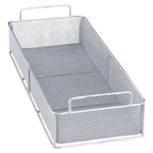 Zeefkorf 1/2 voor thermodesinfector E379 - 1 x E 379 inzet 1/2, 80/110 x 180 x 445mm (H x B x D)