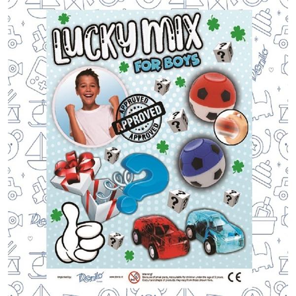 Lucky Mix voor jongens in 50 mm capsules - V-50-J, 100 stuks