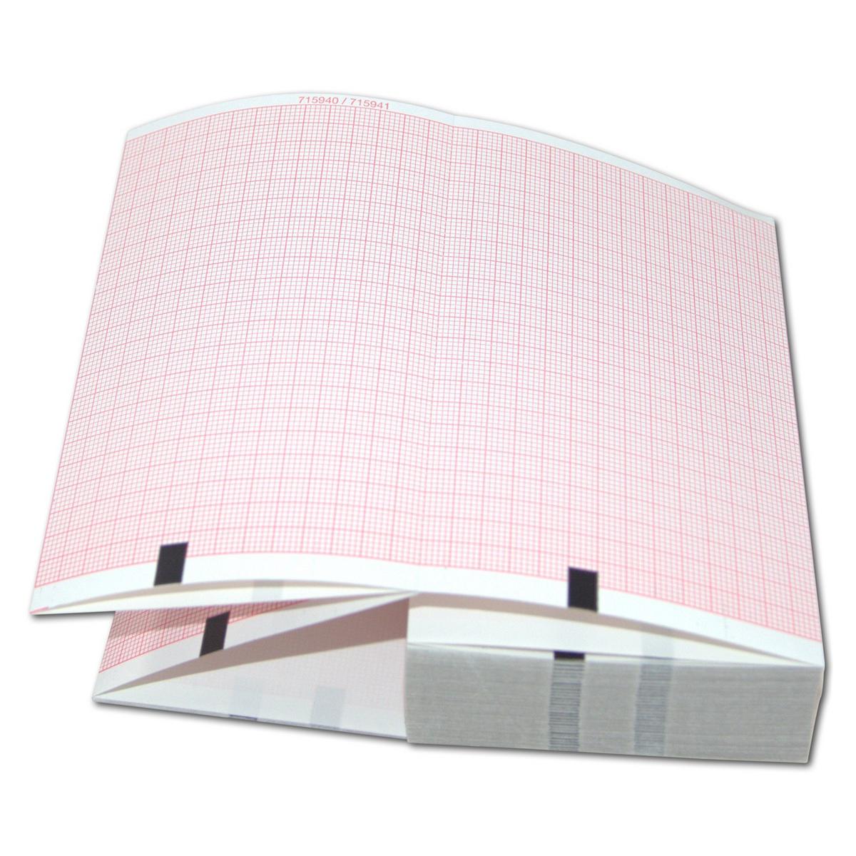 ECG papier Welch Allyn CP50 - papier 11,4 x 7cm, 4 pak à 250 vel