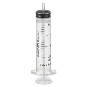 Injectiespuit 3-delig, luer - 20ml, per 100 stuks