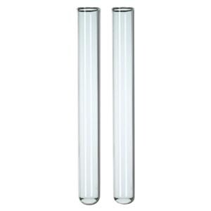 Reageerbuisje - 16 x 160 mm ( x L), glas ronde bodem gerolde rand, per 10st