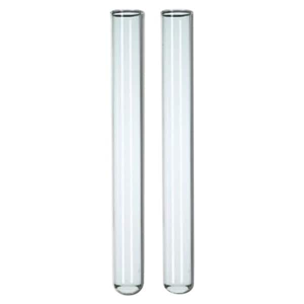 Reageerbuisje - 16 x 160 mm ( x L), glas ronde bodem gerolde rand, per 10st