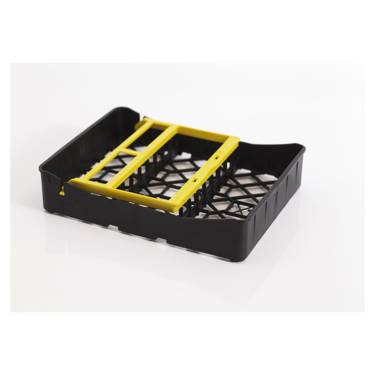 PractiPal Half Tray met klem Geel Henry Schein Dental