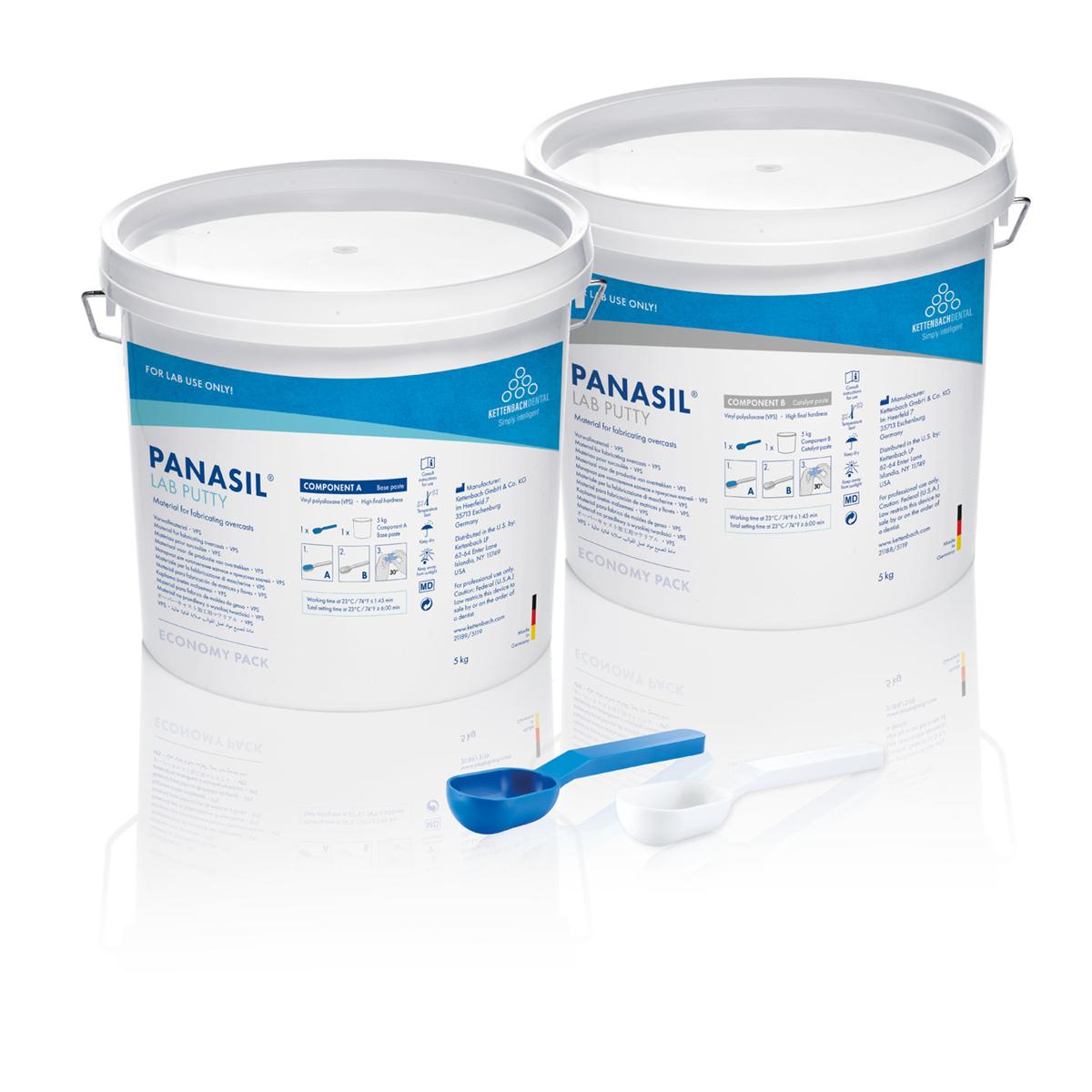 Panasil lab Putty - Verpakking, 2 x 5 kg