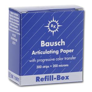 Articulatiepapier 200 &#181; - Blauw, navulling, BK 1001