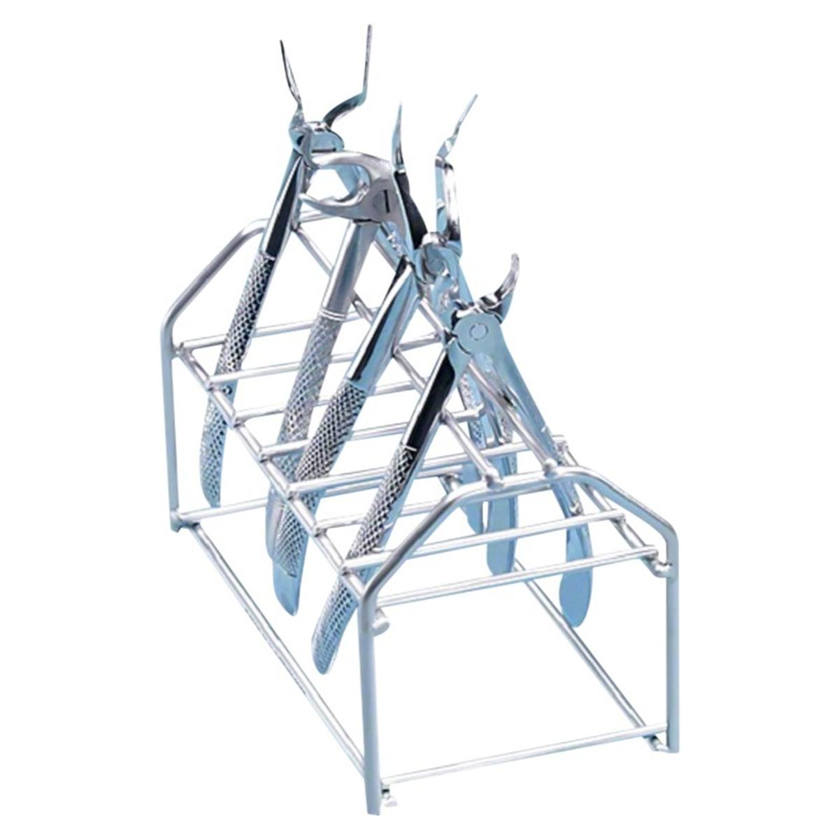 Inzetten en toebehoren voor Thermo-desinfector - Inzet voor 7 tangen - E 521/2 (H 135, B 100, D 189 mm)