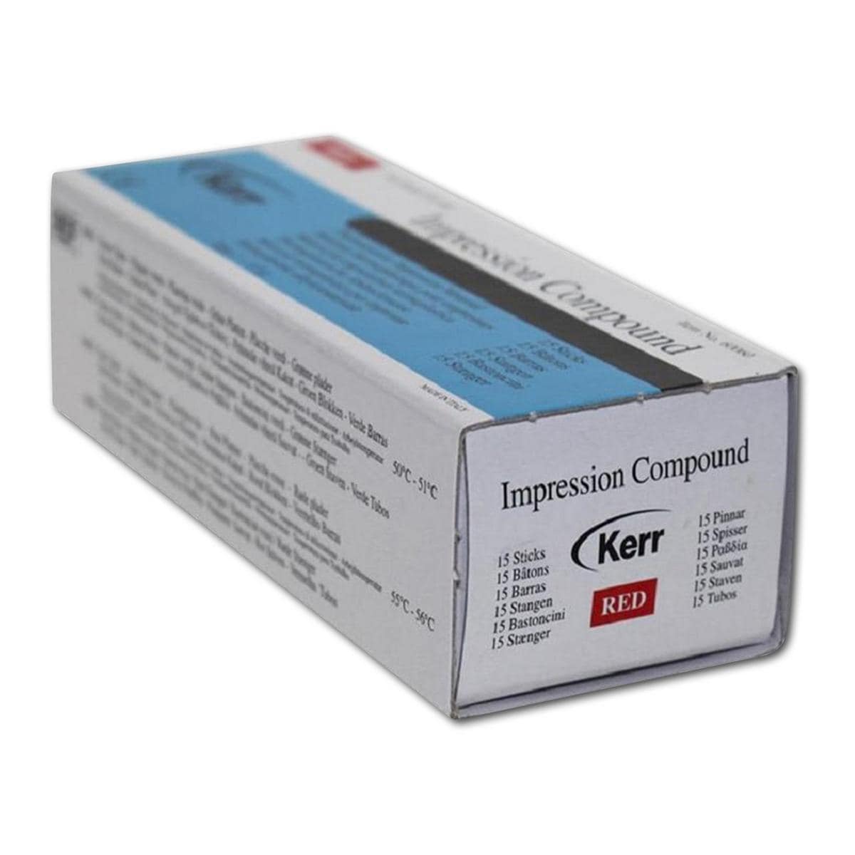 Impression Compound sticks - Rood (50 C)