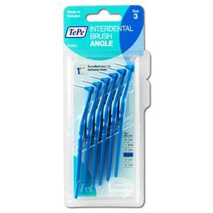 Angle Interdentale Ragers - Blauw, 0,6 mm - 6 stuks