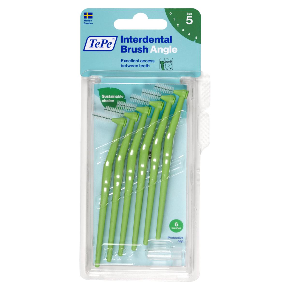 Angle Interdentale Ragers - Groen, 0,8 mm - 6 stuks