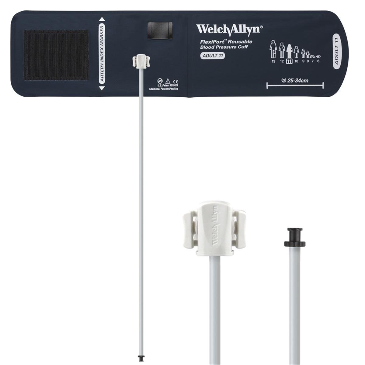 Flexiport manchet, 1-slang - nr. 11 volwassene M, armomvang 25 - 34cm