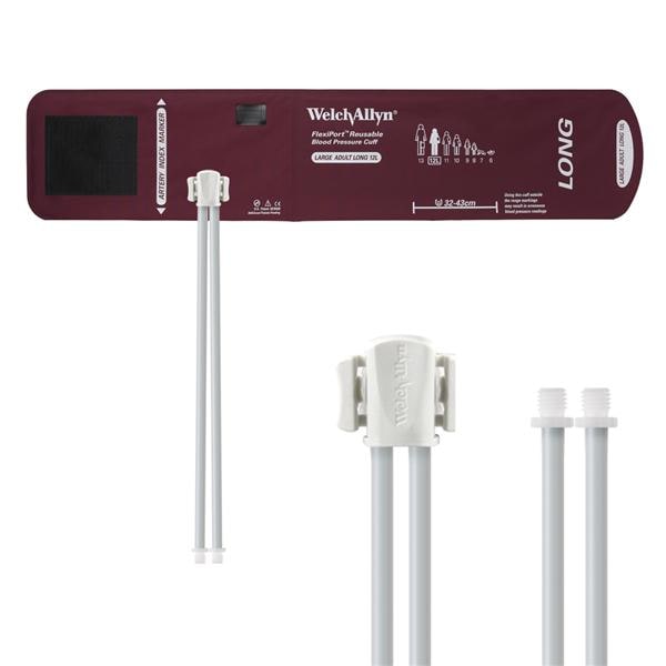 Flexiport manchet, 2-slangs - nr. 12L volwassene lang, armomvang 32 - 43cm