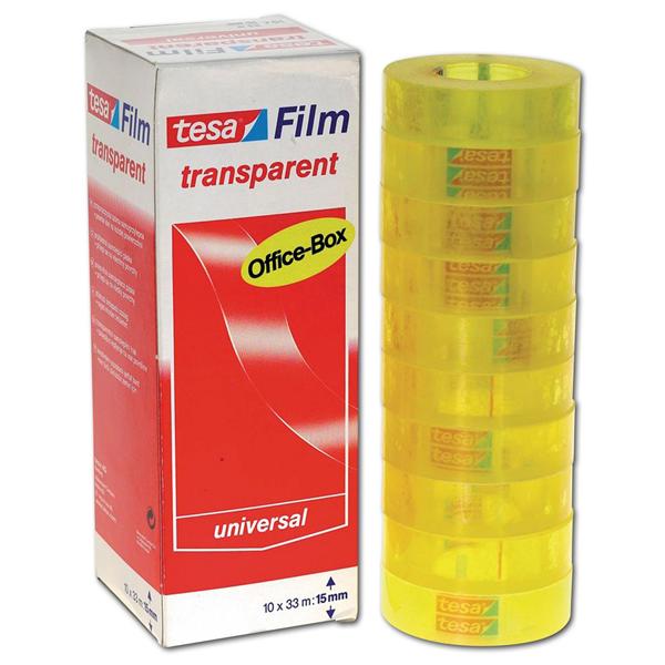 Tesafilm - breedte 15mm, per stuk