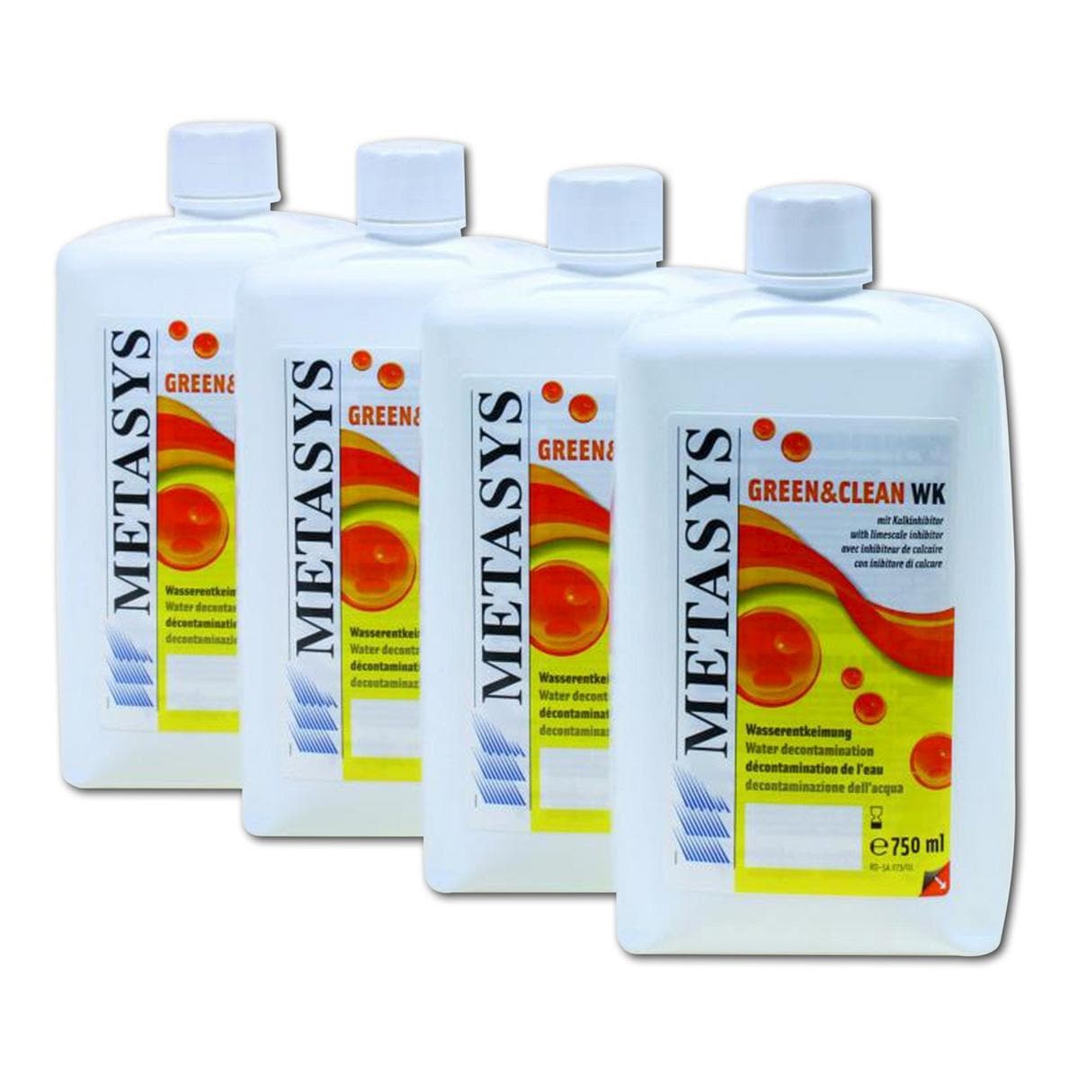 Green & Clean WK - Verpakking 4 x 750 ml