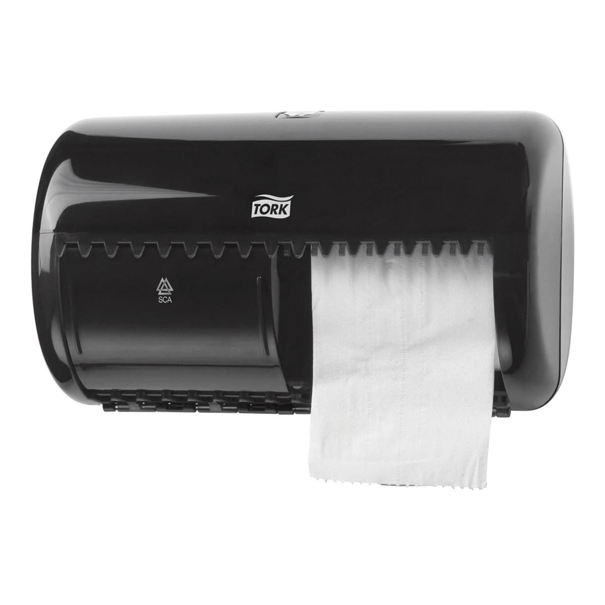 Toiletpapier houder T4 - zwart - 557008
