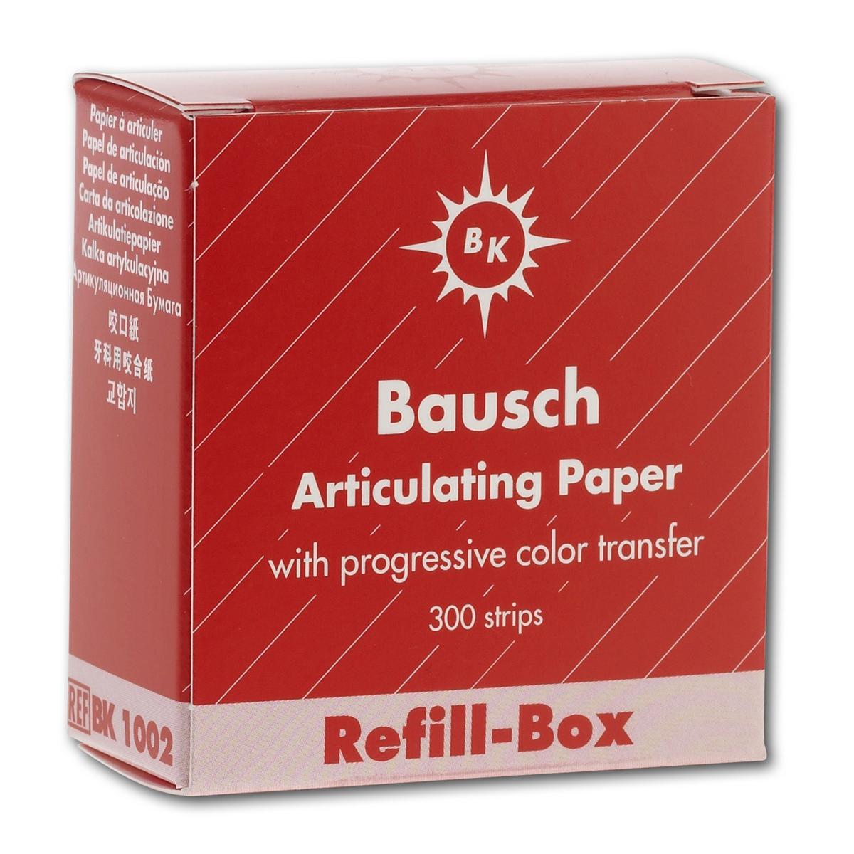 Articulatiepapier 200 &#181; - Rood, navulling, BK 1002