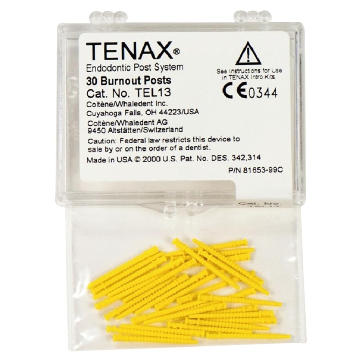 Tenax Uitbrandbare Stiften - Te-L-13 geel, ø 1,3 mm -