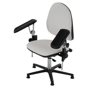 Bloedafnamestoel BS-1000/2000 - BS-1000 zwarte aluminium voet