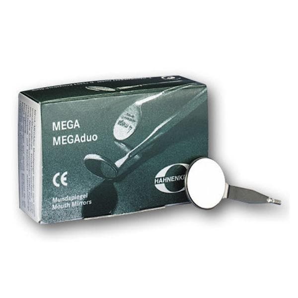 Mondspiegel Mega Duo - Nr. 4 plan,  22 mm, 6 stuks