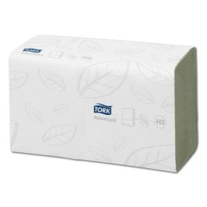 Handdoek Advanced H3 - 25 x 23 cm, Z-fold groen 3750 stuks - 290197