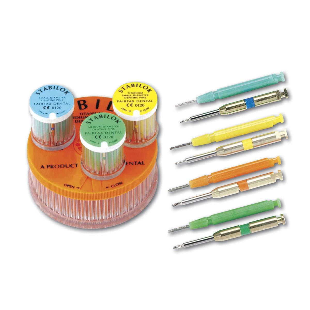 Stabilok Economy kit Titanium - Ø 0,21 mm geel -