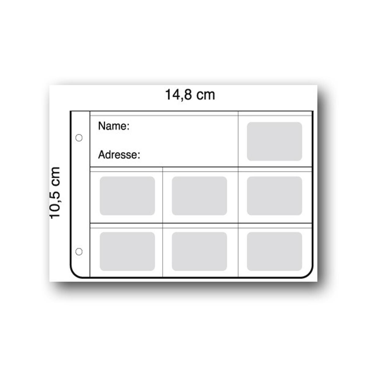Rontgenfilmhouders voor 7 foto's - Verpakking, 50 stuks
