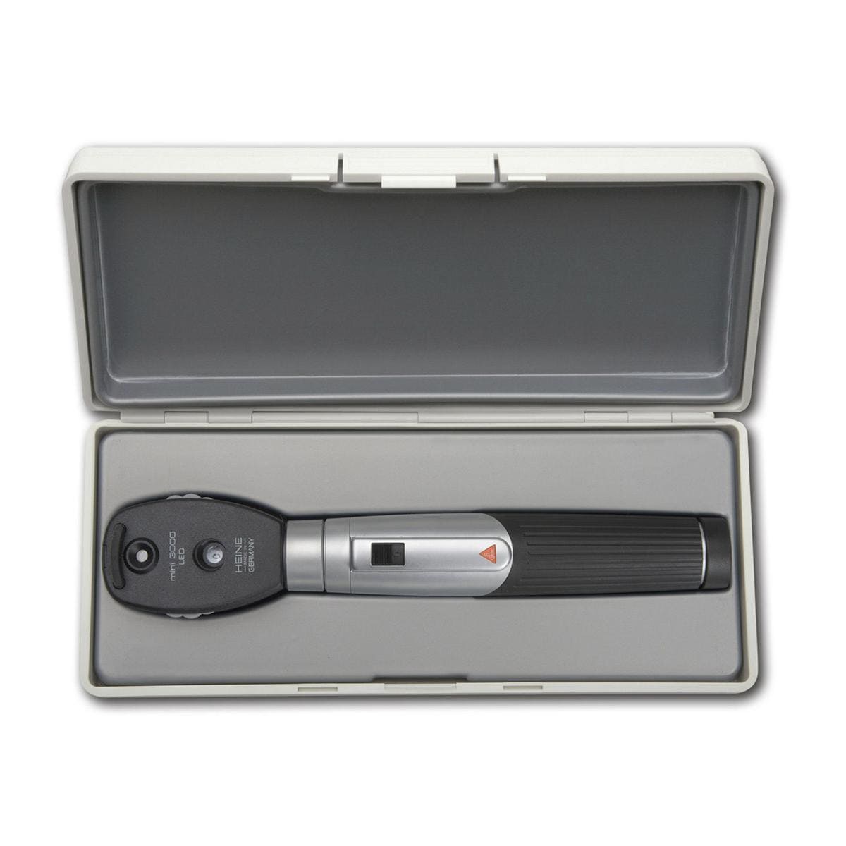 Mini 3000 LED ophtalmoscoop - oogspiegel + handvat + etui
