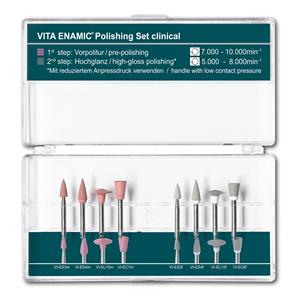 VITA Enamic Polishing Set Clinical - Assortiment, 8 stuks