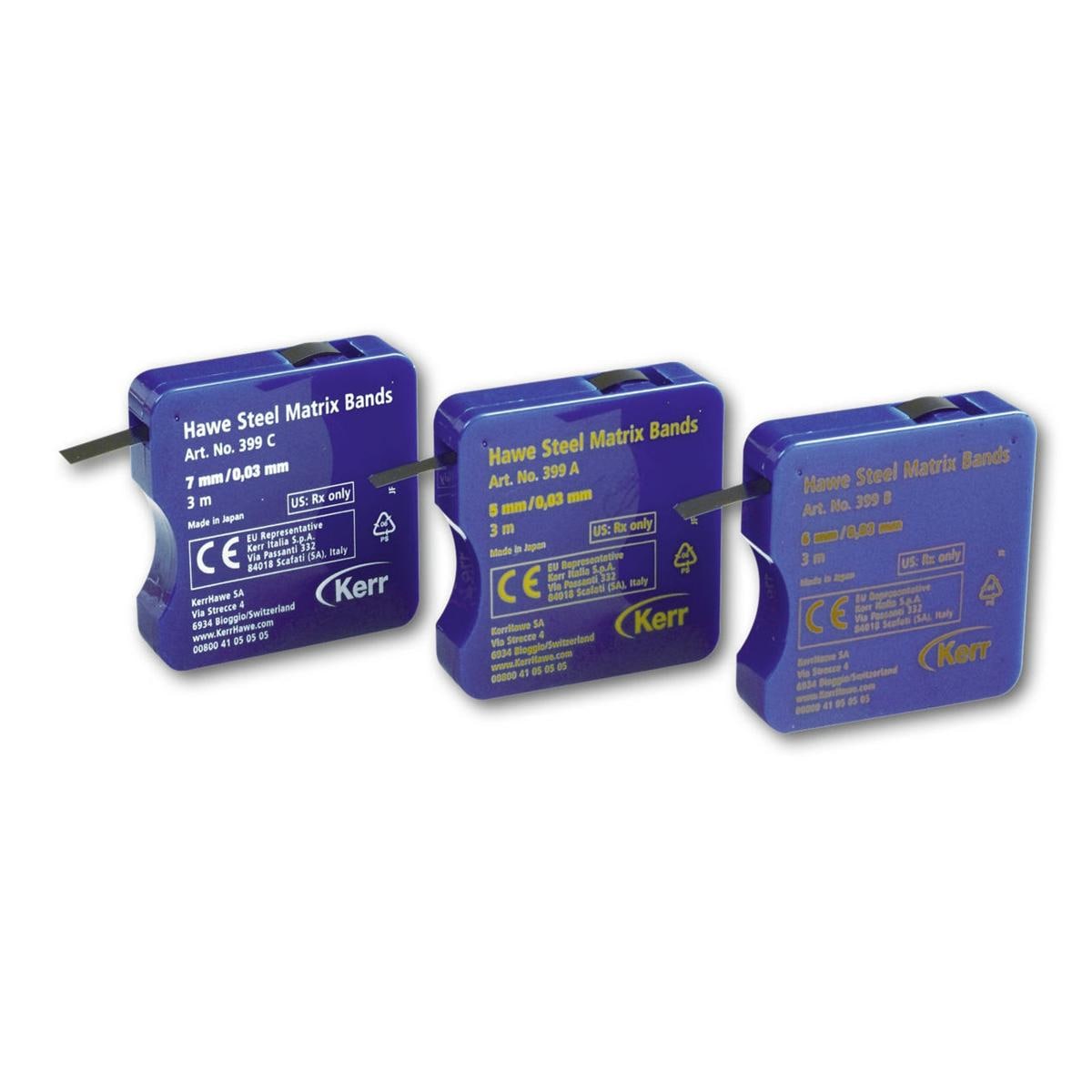Hawe Steel Matrix Bands - 499 C, 7 mm 0,045 mm