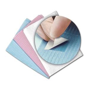 Patienten servet - Blauw chain free met plakstrip