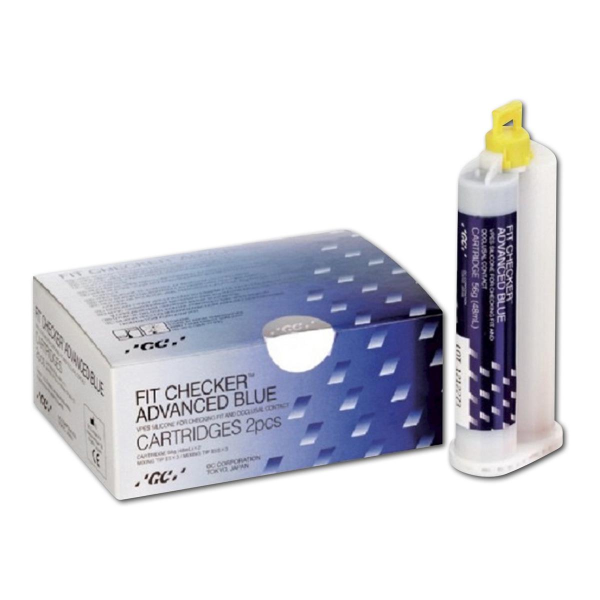 Fit Checker Advanced Blue - Cartridge blauw, 2x 56 g