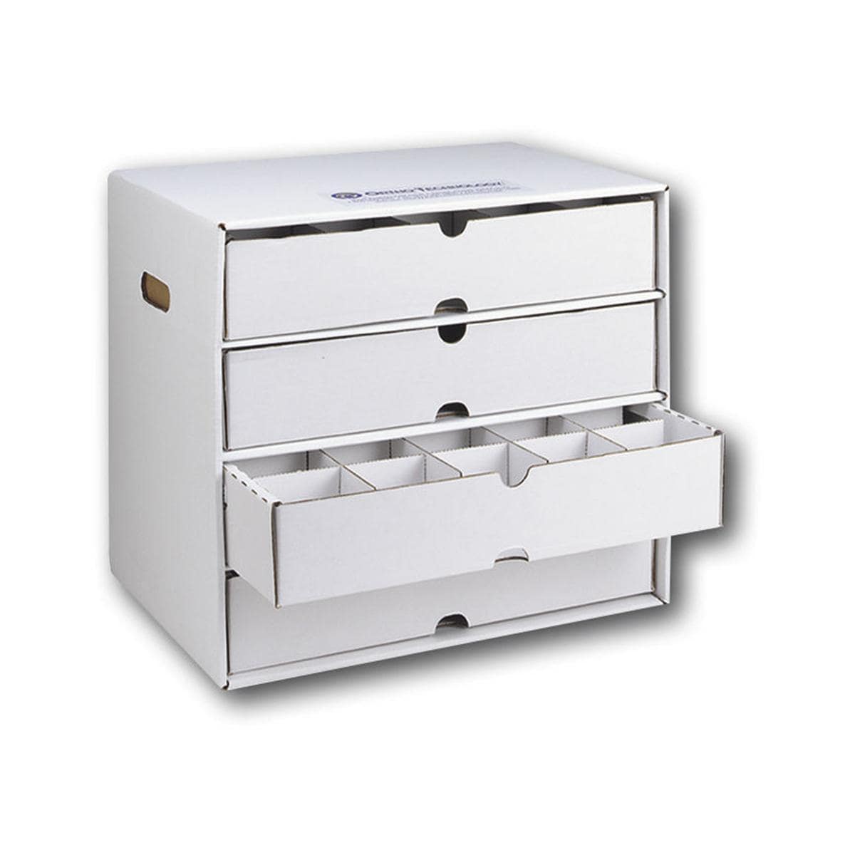 Ortho Model bewaardoos - frontlade - 37809, 1 set bestaat uit 4 dozen met elk 4 lades (totaal 16 lades)