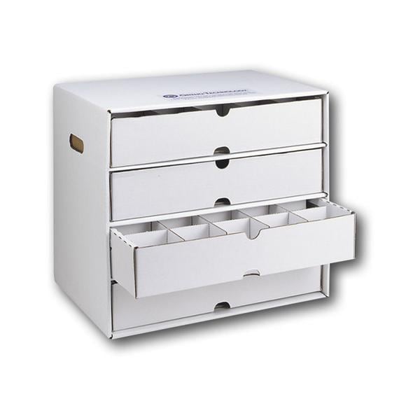 Ortho Model bewaardoos - frontlade - 37809, 1 set bestaat uit 4 dozen met elk 4 lades (totaal 16 lades)