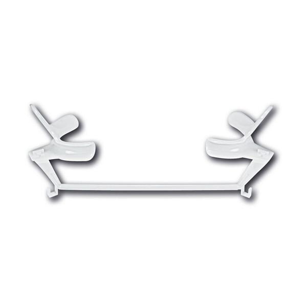 Nola-System Cheek Retractor - 300-414 Large (wit), 2 stuks