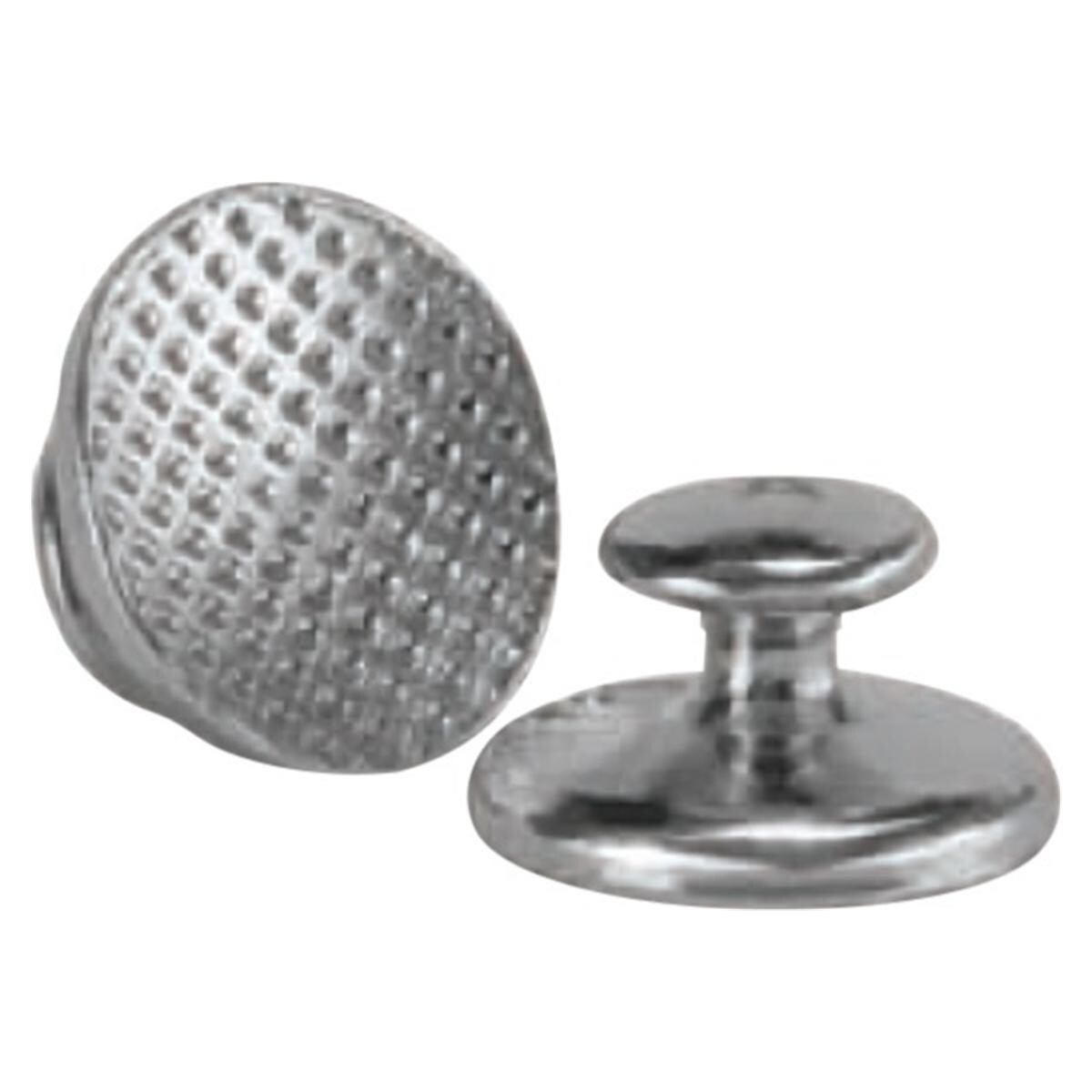Lingual Metal Button - CIB-00-01, Flat