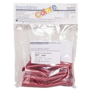 Afzuigcanules Bambino Colore - Bordeaux, 10 stuks