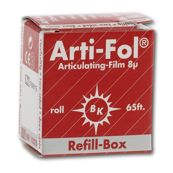 Arti-Fol dubbelzijdig, 8 micron - navulling - BK1025, rood